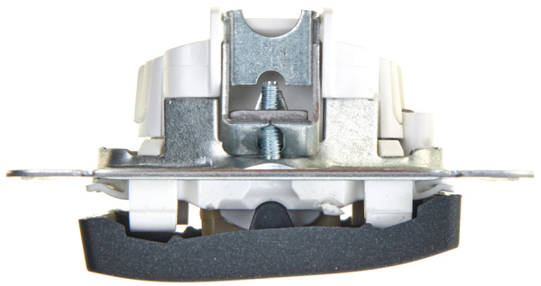 Купить Systeme Electric Glossa Антрацит Выключатель 1-клавишный с подсветкой сх.1а, 10AX