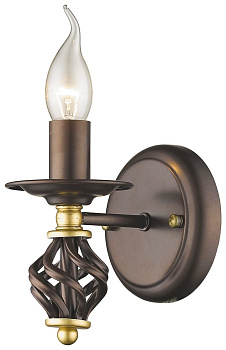 Velante 536-721-01, Светильник настенный E14,1x60W