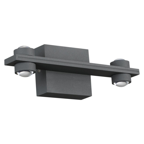 Novotech 358571 STREET NT21 000 темно-серый Ландшафтный настенный светильник IP54 LED 4000K 8W 85-265V CALLE