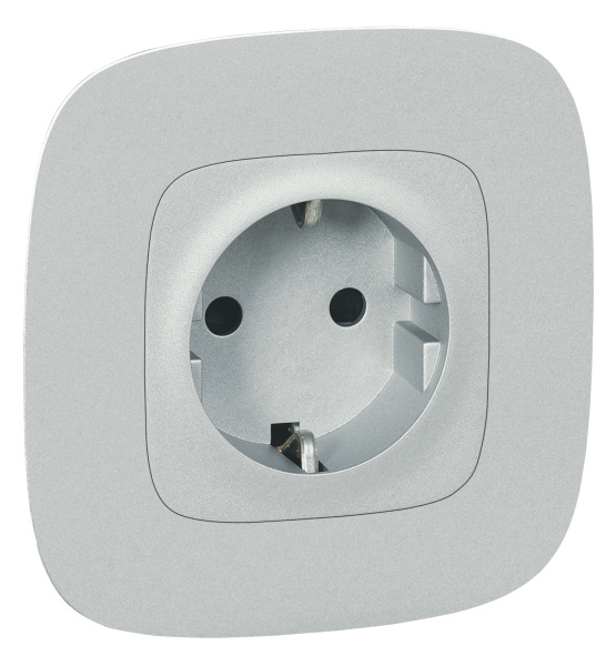 Купить Legrand Valena Мех IN'MATIC Розетка с/з, со шторками, безвинт.зажим 753030