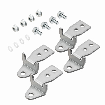 DKC Кронштейны для настенного крепления для навесных и клеммных корпусов, 4 шт.