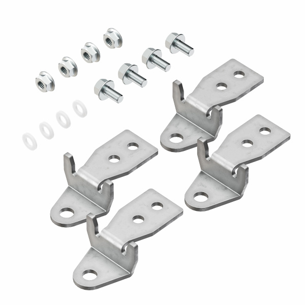 DKC Кронштейны для настенного крепления для навесных и клеммных корпусов, 4 шт.