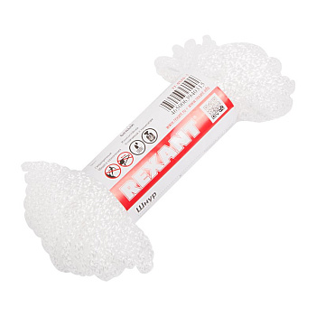Шнур 5мм 20м (белый) Rexant 77-0520-1