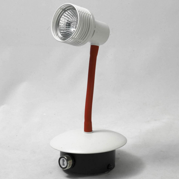 Купить Lussole LOFT Металл/флекс Белый / красный Металл Светильник настенно-потолочный GU10 5,5W GRLSP-9818