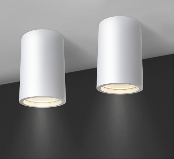 Купить Maytoni Technical Conik gyps Белый Потолочный светильник GU10 30W C003CW-01W