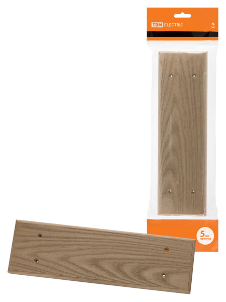 TDM Накладка на бревно деревянная универсальная НБУ 1Пх4 280 мм, под покраску SQ1821-0329