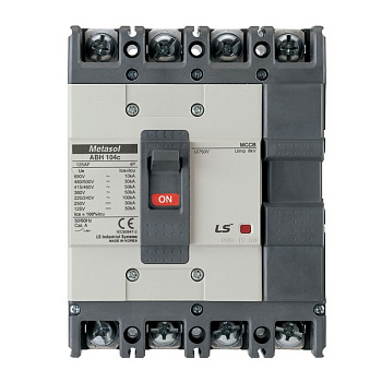 LSIS Автоматический выключатель ABN104c (22/18кА 380/415В) 4Р) 100A 0132006600