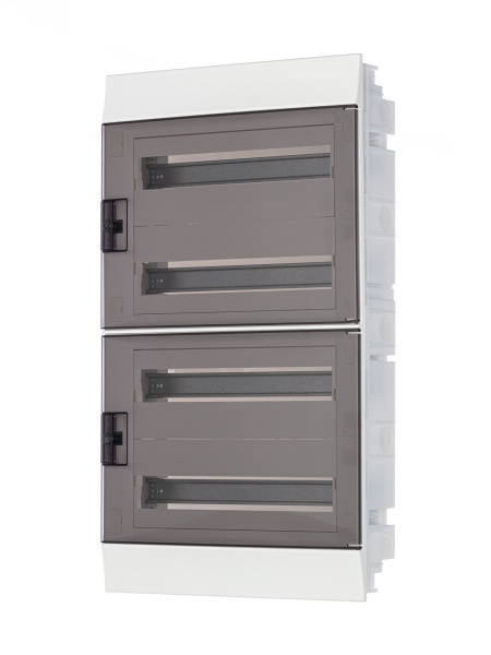 ABB Mistral41 Бокс в нишу 72М прозрачная дверь (c клемм) 1SLM004101A2210