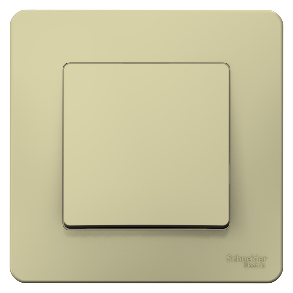 Купить Systeme Electric Blanca внутр Беж Выключатель 1-клавишный (cх.1), 10А, 250B