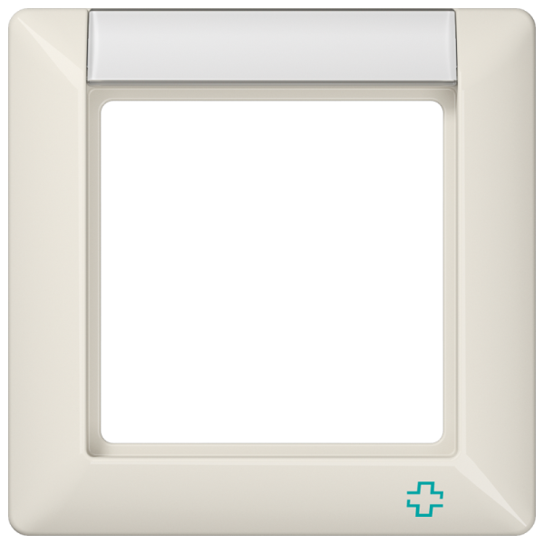 JUNG Рамка 1-кратная, слоновая кость ABAS581NNA