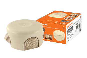 TDM Коробка распаячная фарфоровая D7,8х4,5см «ЭКО» сосна SQ2802-0012