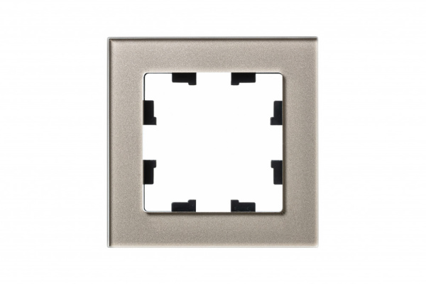 Systeme Electric AtlasDesign Nature Стекло шампань Рамка 1-ая