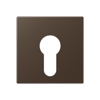 JUNG Крышка для выключателя с замком мокка A525PLMO