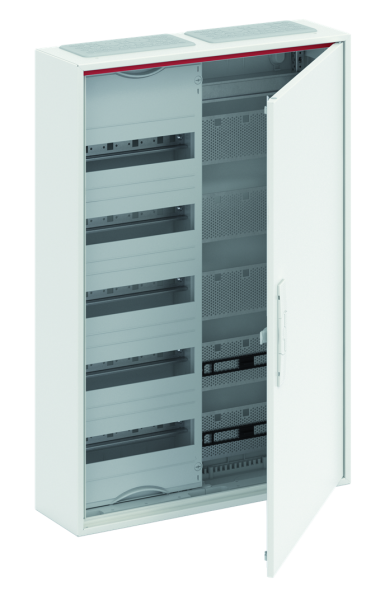 ABB Шкаф 60М навесной с медиапанелями IP44, 800x550x160 с расстоянием между DIN-рейками 125 мм и самозажимными клеммами N/PE CA25VM 2CPX052207R9999