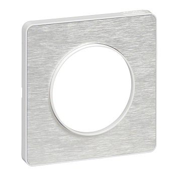 SE Odace Алюминий Мартель/Бел Рамка 1-ая S52P802K