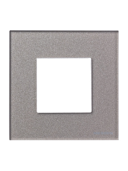 Купить ABB NIE Zenit Стекло Брызги шампанского Рамка 1-я 2 мод 2CLA227100N3901