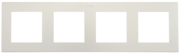 Simon 24 Алюминий Рамка 4-ая 2400640-033