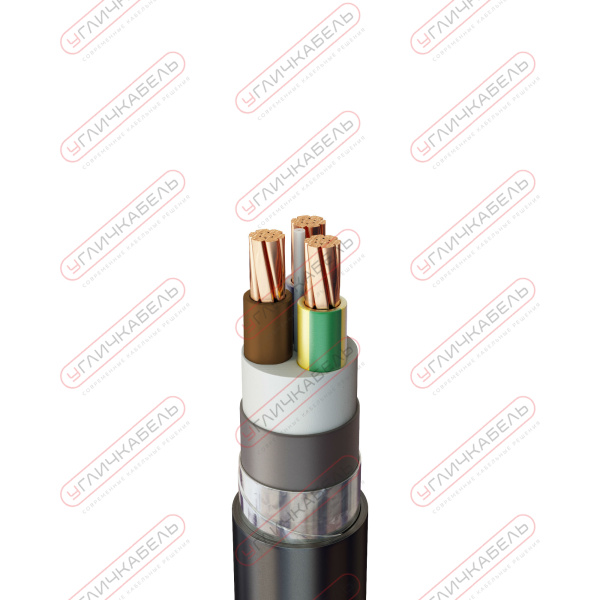 Кабель силовой бронированный ПвБШвнг(B) 3х10 мк(N,PE)-1 Угличкабель PL033130102400000000