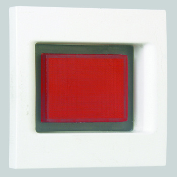 Simon Connect Белый Индикатор напряжения, красня подсветка, K45, 45х45мм KL05-9