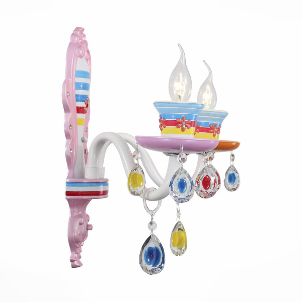 Купить ST LUCE SL673.781.02 Бра  Разноцветный/Разноцветный E14 2*40W