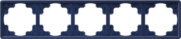 Gira S-Color Синий Рамка 5-ая 021546