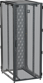 IEK ZPAS ITK Шкаф серв. 19" 47U 800х1000мм одноствор. чер. РФ ZP05-47U-0810-PP-R