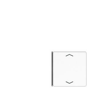 JUNG четырехклавишная крышка для KNX, запчасть A404TSAPWW14