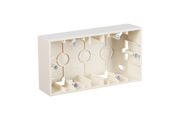 Купить Simon 15 Бежевая Коробка 2-ая для наружного монтажа 1590752-031