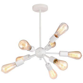 Lussole Комплект GRLSP-8269 (Светильник LSP-8269, Лампа светодиодная E27 9 шт.)