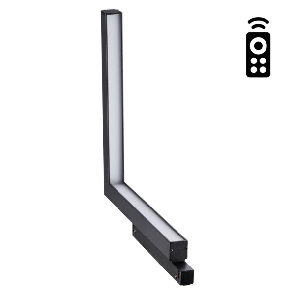 Novotech 358915 SHINO NT22 черный Трековый светильник для низков.шинопровода диммируемый с пультом ДУ со сменой цв.температуры IP20 LED 3000~6500К 24W