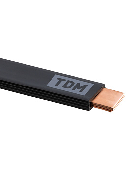 TDM Шина медная гибкая изолированная ШМГ 3х(20х1), 2м, SQ0841-0003