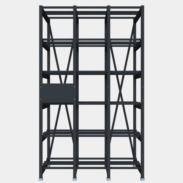 Systeme Electric Стеллаж 6 полочный 2 ряда 1360х935х2280