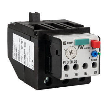 EKF  AVERES Реле тепловое РТЭ 50-70 16-25А