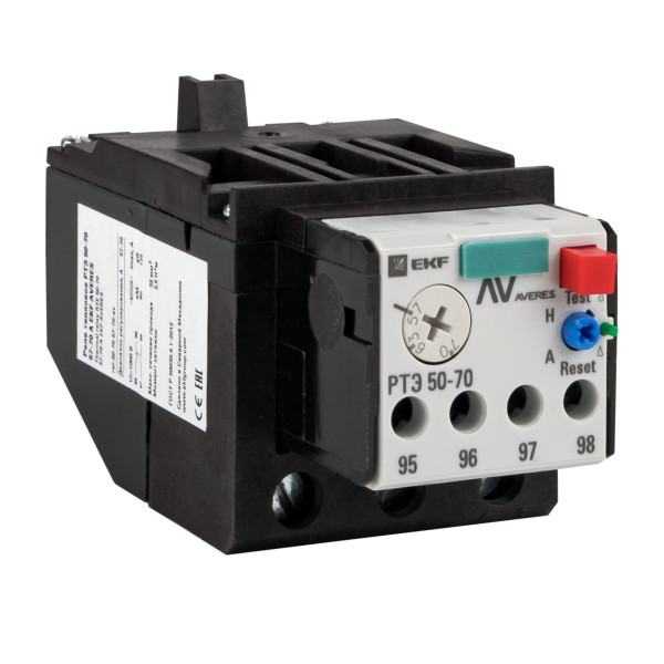 EKF  AVERES Реле тепловое РТЭ 50-70 16-25А