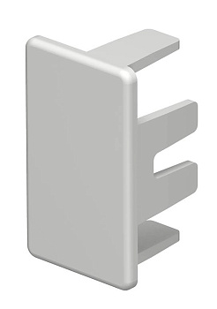 OBO Bettermann Заглушка торцевая кабель-канала WDK 20x35 мм, ПВХ, светло-серый RAL7035 6183654