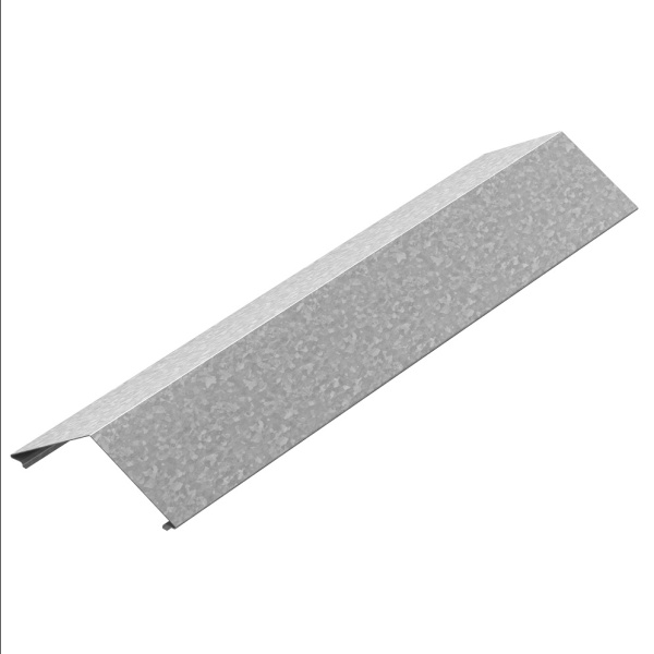 OSTEC Крышка двускатная к лотку 300х3000, толщ. 1,0 мм, Сендзимир цинк