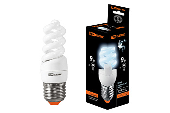 TDM Лампа энергосберегающая КЛЛ-FSТ2-9 Вт-4200 К–Е27 SQ0323-0065