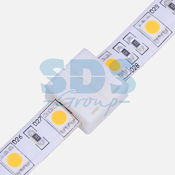 LAMPER Коннектор стыковочный для одноцветных светодиодных лент с влагозащитой шириной 10 мм 144-021