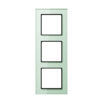 JUNG A creation Стекло Матовое Рамка 3-ая AC583GLWMT