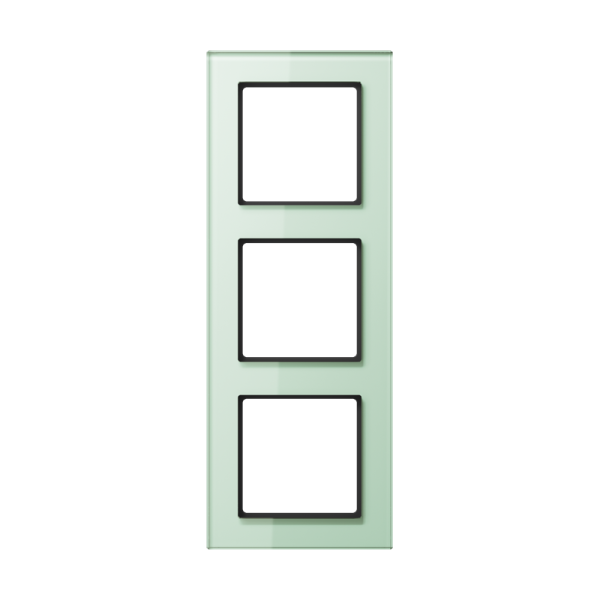 JUNG A creation Стекло Матовое Рамка 3-ая AC583GLWMT