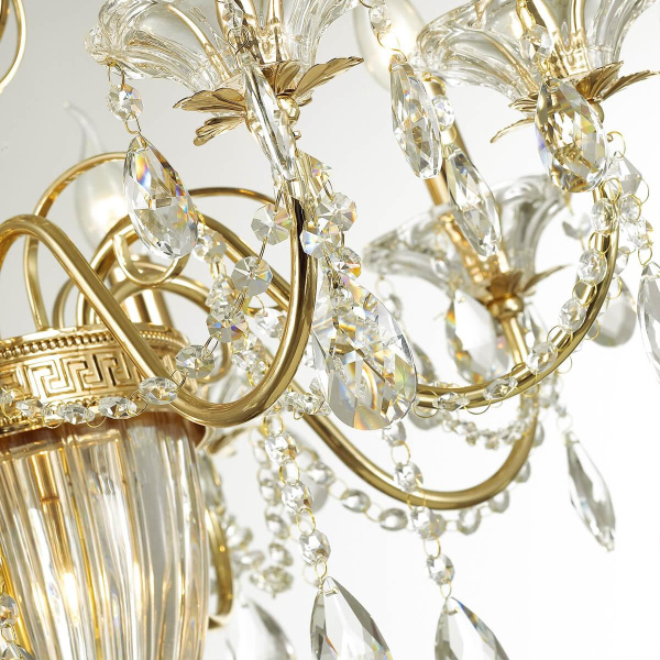 Купить Odeon Light 4724/1W ODL20 495 золотой/хрусталь Бра E14 1*40W 220V KUVIA