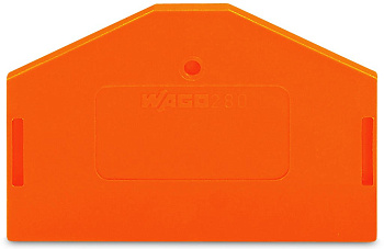 WAGO Торцевые и промежуточные пластины 280-313