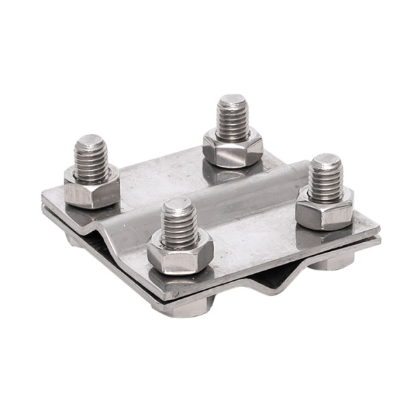 Купить EKF PROxima Зажим крестовидный прут-прут (пластина 57x57мм) Ni