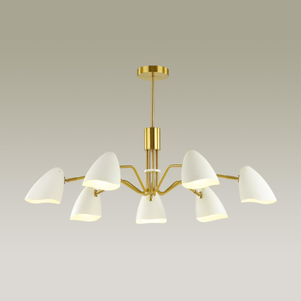 Lumion 4540/7C MODERNI LN21 136 латунь, белый Люстра потолочная E14 7*40W 220V MADISON Купить Lumion 4540/7C MODERNI LN21 136 латунь, белый Люстра потолочная E14 7*40W 220V MADISON