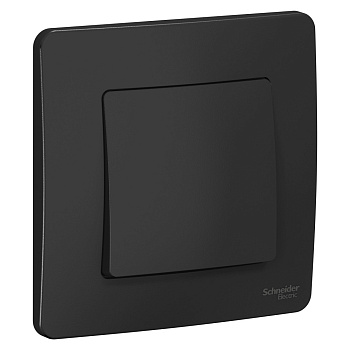 Systeme Electric Blanca внутр Антрацит Выключатель 1-клавишный, 10А, 250B