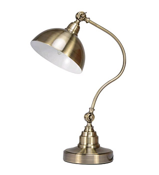 Kink Light 07082-1 Настольная лампа КАДИС бронза d35 h55 E27 1*40W