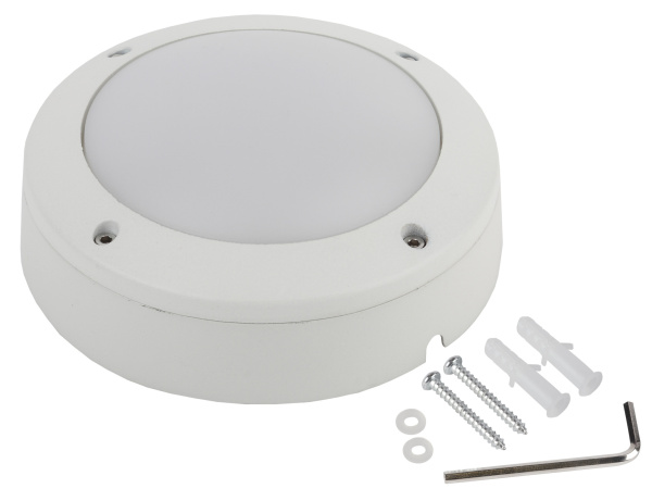 ЭРА SPB-7-12-R Cветильник светодиодный антивандальный IP65 12Вт 1140Лм 5000К D145 круг