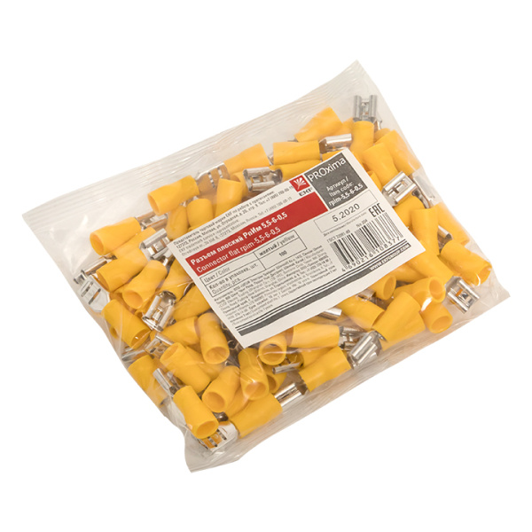 Купить EKF PROxima Разъем плоский РпИм 5,5-6-0,5 (100шт.)