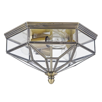 Maytoni House Zeil Бронза Настенно-потолочный светильник 3xE27 60W H356-CL-03-BZ