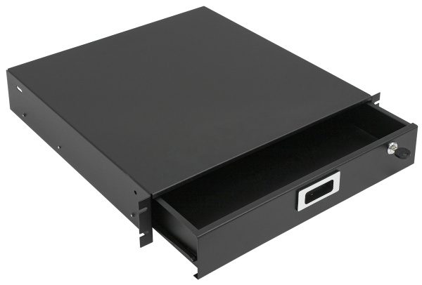 IEK ZPAS ITK Ящик выдвижной 19" 2U 460мм черн. ZP-SSB05-2U-45